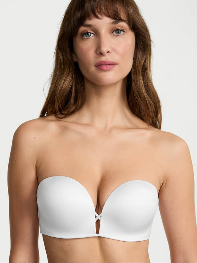 Very Sexy Strapless Bombshell Bra- white