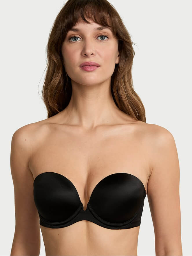 Very Sexy Strapless Multiway Push Up Bra - black
